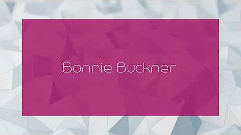 Bonnie Buckner Photo 23