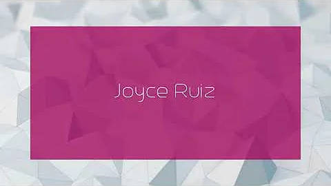 Joyce Ruiz Photo 31