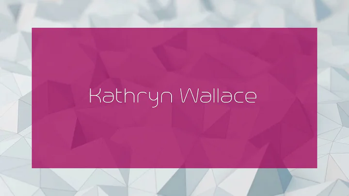 Kathryn Wallace Photo 40