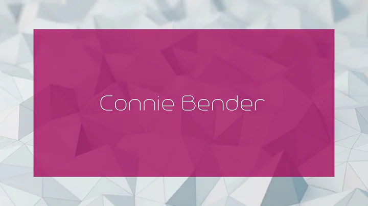 Connie Bender Photo 24