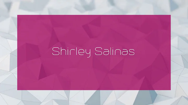 Shirley Salinas Photo 26