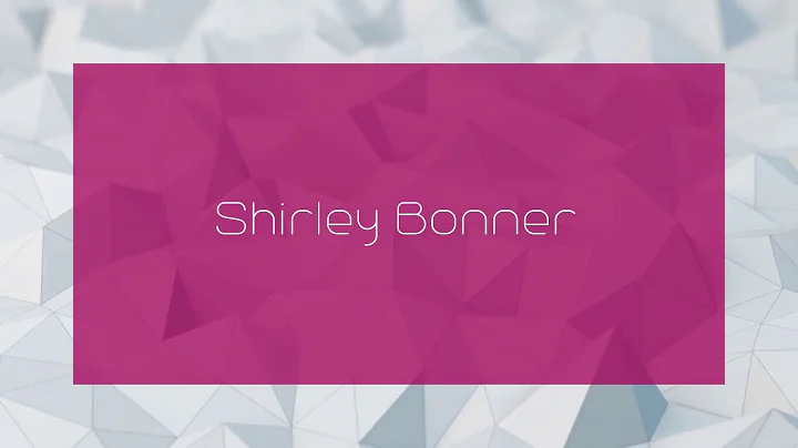 Shirley Bonner Photo 22