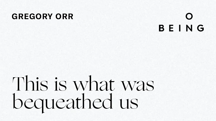 Gregory Orr Photo 34