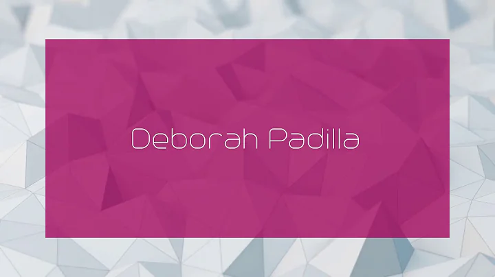 Deborah Padilla Photo 19