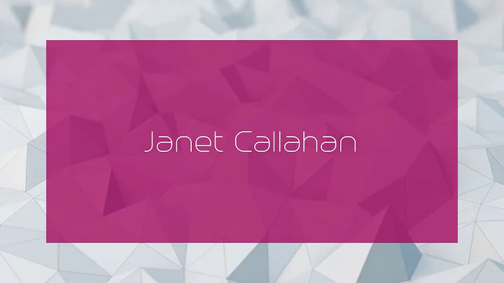 Janet Callahan Photo 28