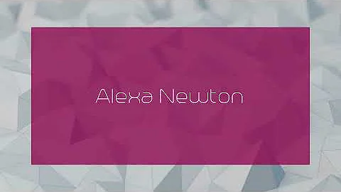 Alexa Newton Photo 15