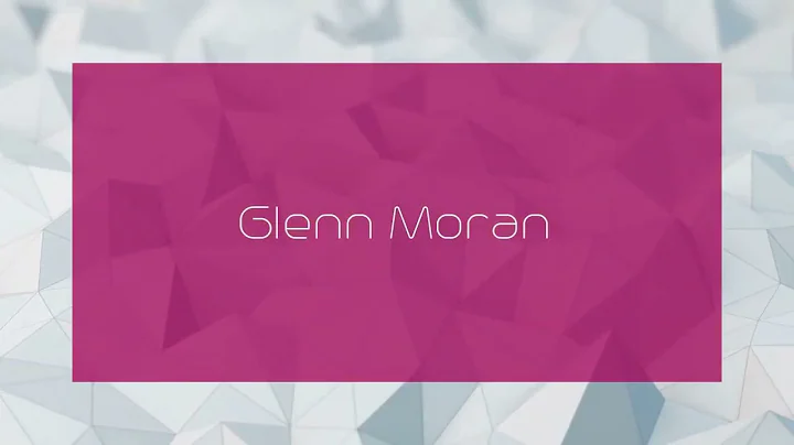 Glenn Moran Photo 30