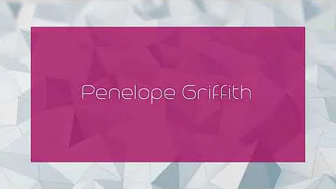 Penelope Griffith Photo 10