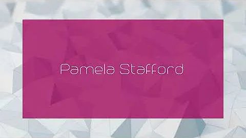 Pamela Stafford Photo 28