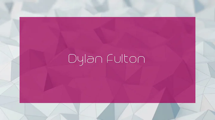 Dylan Fulton Photo 15