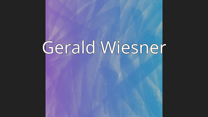 Gerald Wiesner Photo 8