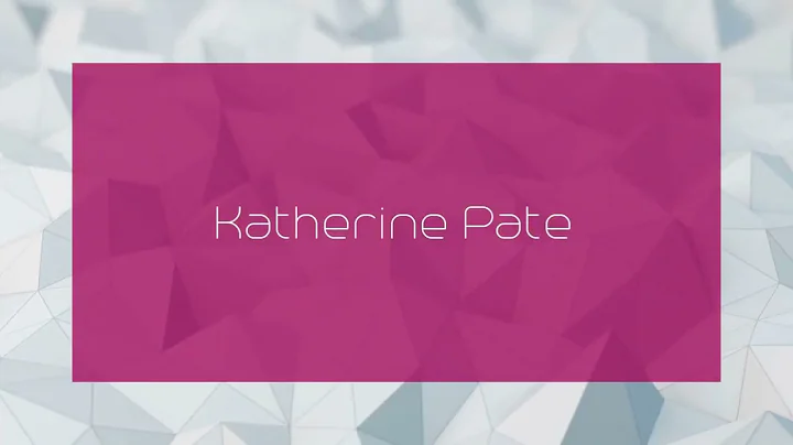 Katherine Pate Photo 12