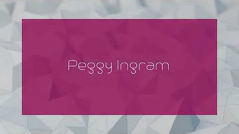 Peggy Ingram Photo 25