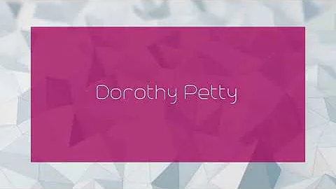 Dorothy Petty Photo 25